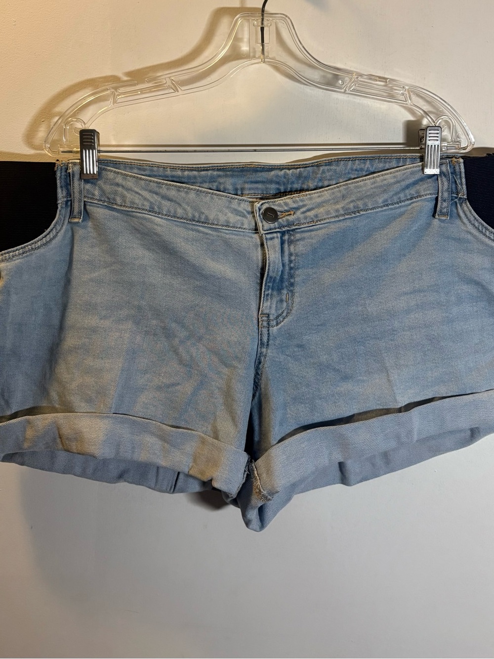 Isabel Maternity Shorts with Side Panels